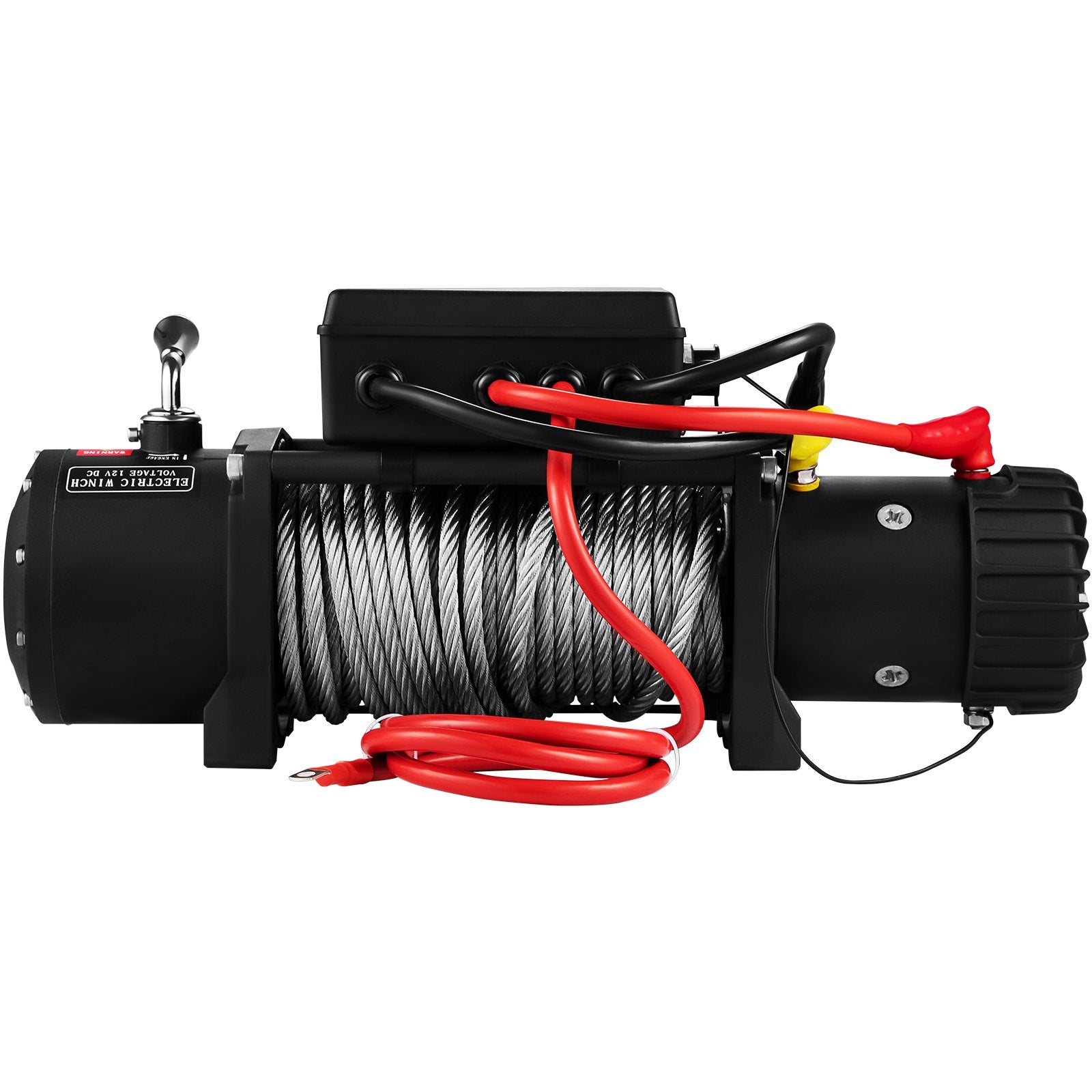 Electric Winch 13500lb/6123kg, Steel Cable Recovery Winch 12V, Power Winch with Wireless Remote Control, V952-13500LBSJPPTB0001V0