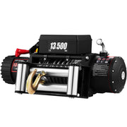 Electric Winch 13500lb/6123kg, Steel Cable Recovery Winch 12V, Power Winch with Wireless Remote Control, V952-13500LBSJPPTB0001V0