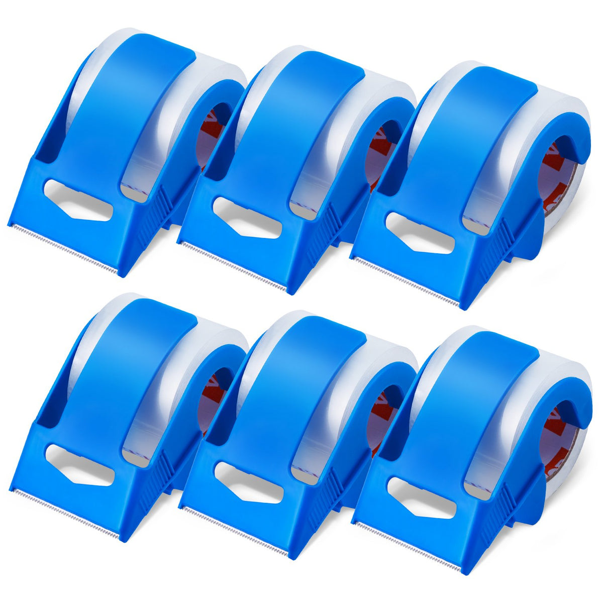 Packing Tape 6 Rolls 25 Yards Clear Shipping Tape with Dispenser 2.7 Mil V952-15YCXFXJD6GZT3JQ3V0