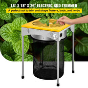 Automatic Bud Trimmer, 18" Electric Trimmer, Stainless Steel Leaf Bud Automatic Hydroponic with High-Speed V952-18CWDSCJ000000001V3