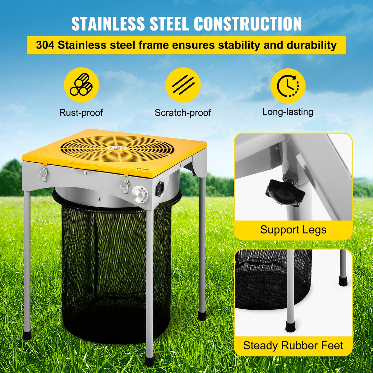 Automatic Bud Trimmer, 18" Electric Trimmer, Stainless Steel Leaf Bud Automatic Hydroponic with High-Speed V952-18CWDSCJ000000001V3