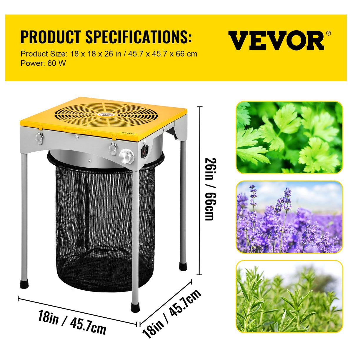 Automatic Bud Trimmer, 18" Electric Trimmer, Stainless Steel Leaf Bud Automatic Hydroponic with High-Speed V952-18CWDSCJ000000001V3