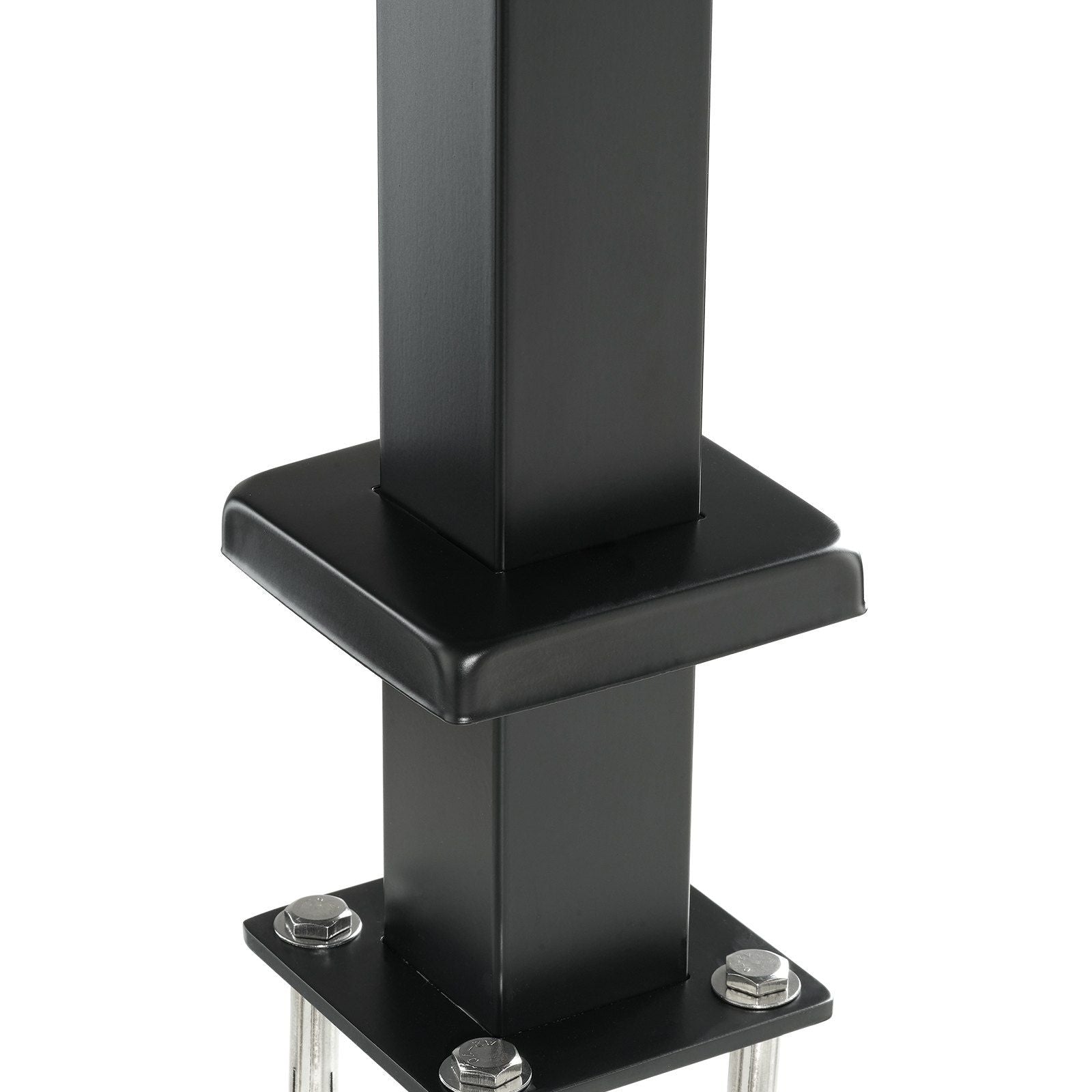 Cable Railing Post, 36" x 2" x 2" Steel Level Deck Railing Post Without Holes, SUS304 Stainless Steel Cable V952-1JZLGZ91455H6Z2UHV0