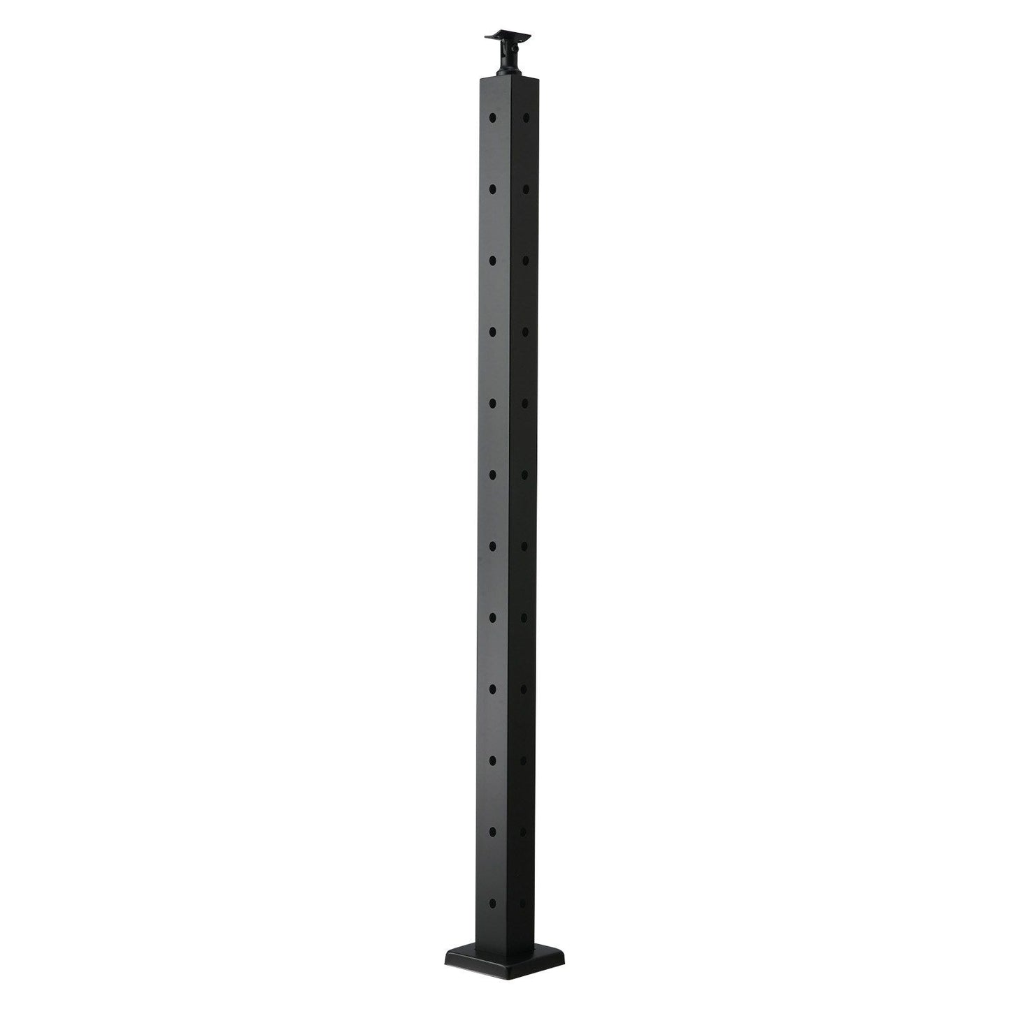 Cable Railing Post, 106.7x5x5cm Corner Railing Post, with L-Shaped Pre-Drilled Holes, Stainless Steel Cable V952-1JZLGZXHS1065S1EW001V0