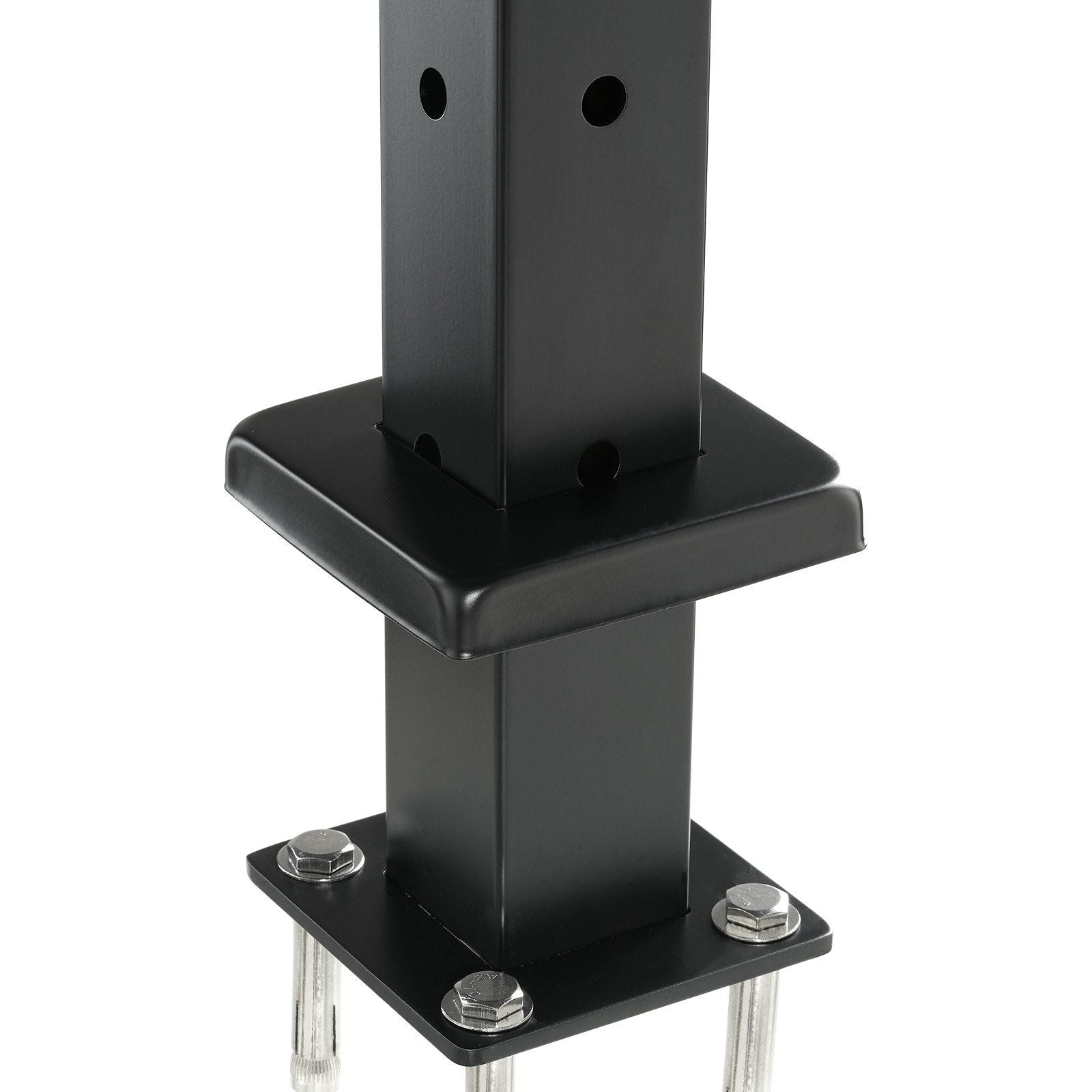Cable Railing Post, 106.7x5x5cm Corner Railing Post, with L-Shaped Pre-Drilled Holes, Stainless Steel Cable V952-1JZLGZXHS1065S1EW001V0