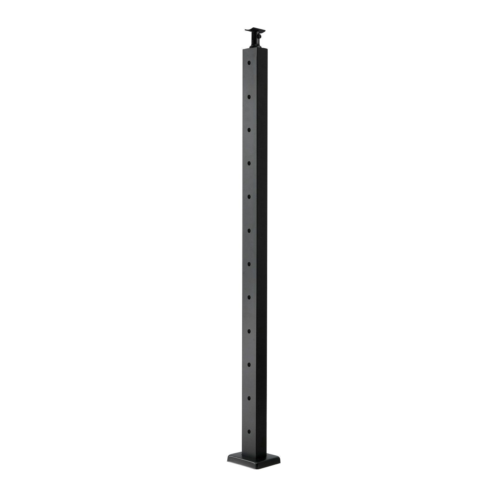 Cable Railing Post, 106.7x5x5cm Level Deck Stair Posts, 1-Pack Stainless Steel Cable Handrail Post, V952-1JZLGZXHS106AWJO6001V0