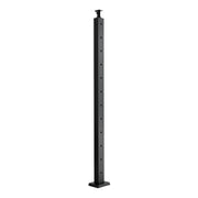 Cable Railing Post, 106.7x5x5cm Level Deck Stair Posts, 1-Pack Stainless Steel Cable Handrail Post, V952-1JZLGZXHS106AWJO6001V0