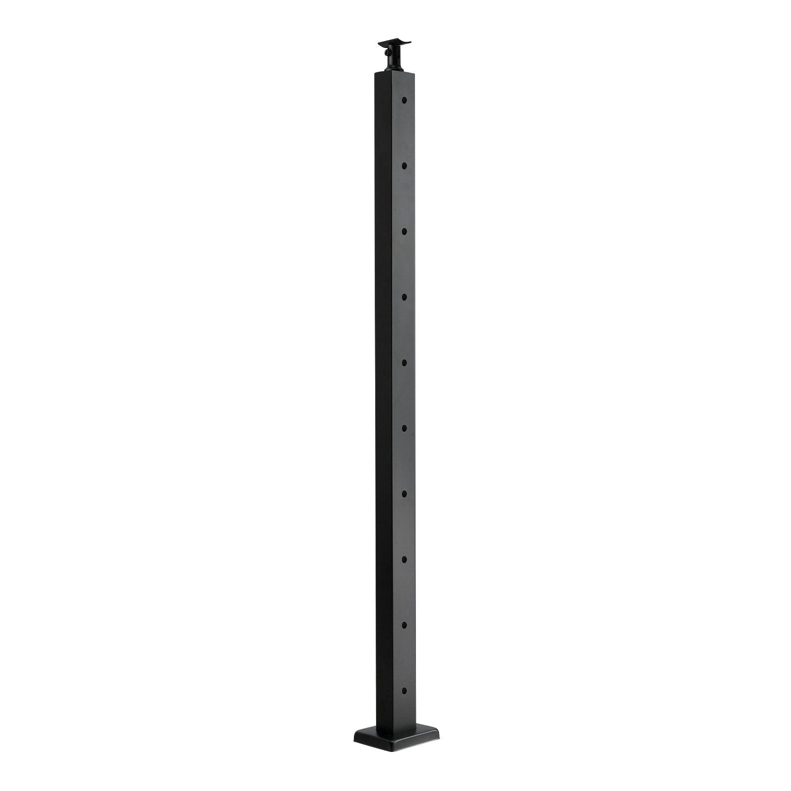 1-Pack Cable Railing Post, 91.4x5x5cm Horizontal-Hole Deck Railing Post with Pre-Drilled Holes, Stainless V952-1JZLGZXHS9148RVYS001V0