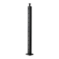 Cable Railing Post, 36x2x2 Inch Stair Railing Post, with Pre-Drilled 30 degrees Angled Holes, Stainless Steel V952-1JZLGZXHS914YIVIS001V0