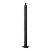 Cable Railing Post, 36x2x2 Inch Stair Railing Post, with Pre-Drilled 30 degrees Angled Holes, Stainless Steel V952-1JZLGZXHS914YIVIS001V0