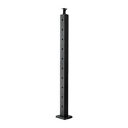 Cable Railing Post, 36x2x2 Inch Stair Railing Post, with Pre-Drilled 30 degrees Angled Holes, Stainless Steel V952-1JZLGZXHS914YIVIS001V0