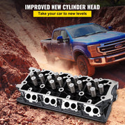 Replacement for 6.0L Cylinder Head 18MM Power Stroke Bare F-Series Cylinder Head 1843080C3 V952-1XFTQG3C3Z6049DA1V0