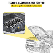 Replacement for 6.0L Cylinder Head 18MM Power Stroke Bare F-Series Cylinder Head 1843080C3 V952-1XFTQG3C3Z6049DA1V0