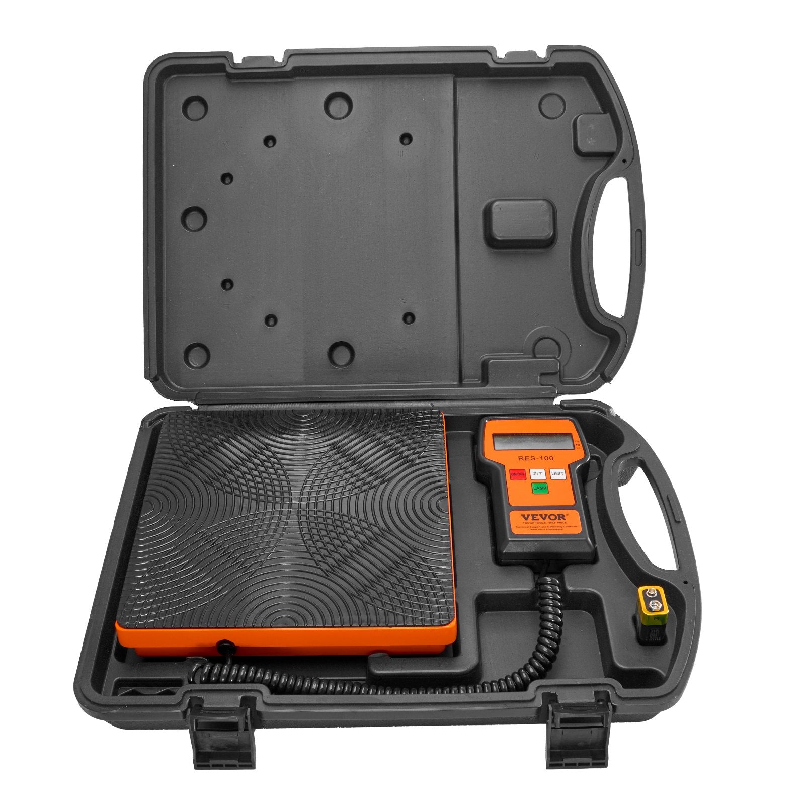 Refrigerant Scale 220 LBS HAVC Charging Recovery Freon Scale, with Wired Remote Control, 5g High Precision V952-220BLMCYXYKKMJVL1V9