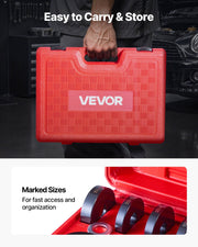 Bearing Press Kit, 10+24 Pcs, 2 in 1 Ball Joint Press & Wheel Bearing Puller Kit, Race and Seal Driver Set V952-2H1ZCCT10JT2I40X6001V0