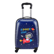 Kids Luggage Set, 2 Piece, 45.7 cm Hardside Rolling Wheels Suitcase with Hard-Shell Backpack, Dinosaur Kids V952-2JTETXLX2PCSJ0HWG001V0