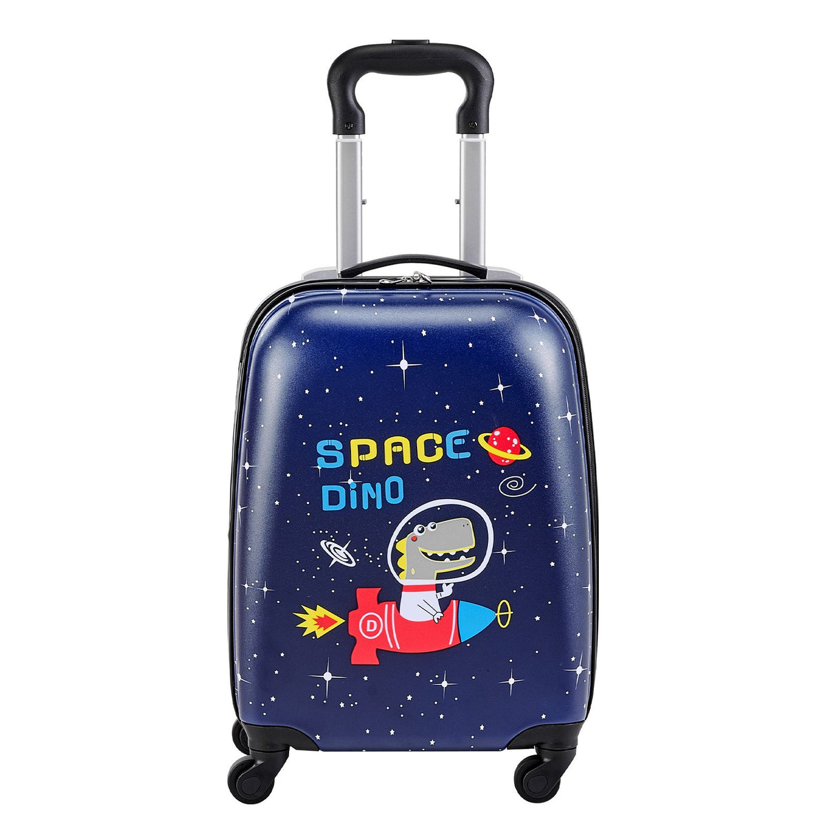 Kids Luggage Set, 2 Piece, 45.7 cm Hardside Rolling Wheels Suitcase with Hard-Shell Backpack, Dinosaur Kids V952-2JTETXLX2PCSJ0HWG001V0