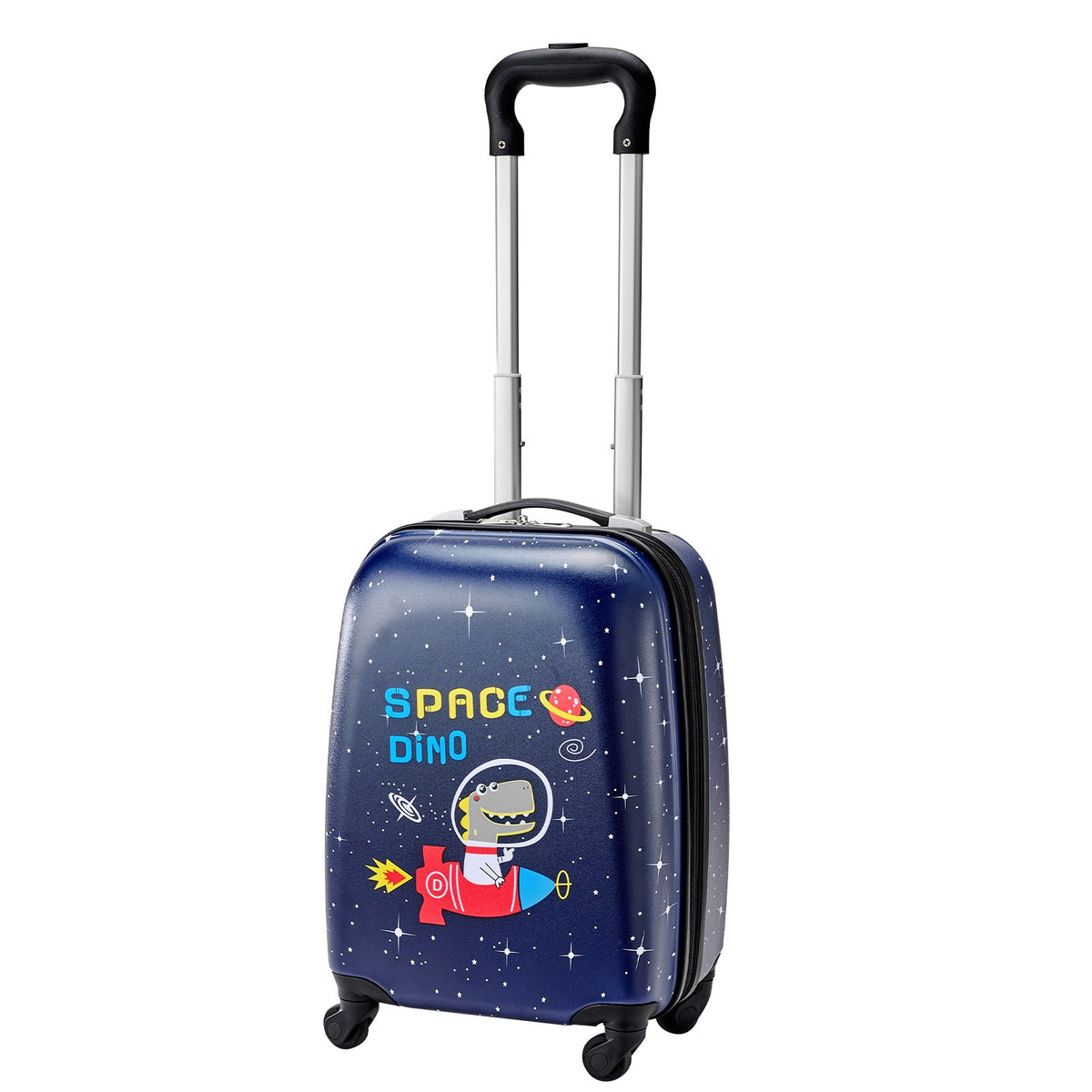Kids Luggage Set, 2 Piece, 45.7 cm Hardside Rolling Wheels Suitcase with Hard-Shell Backpack, Dinosaur Kids V952-2JTETXLX2PCSJ0HWG001V0