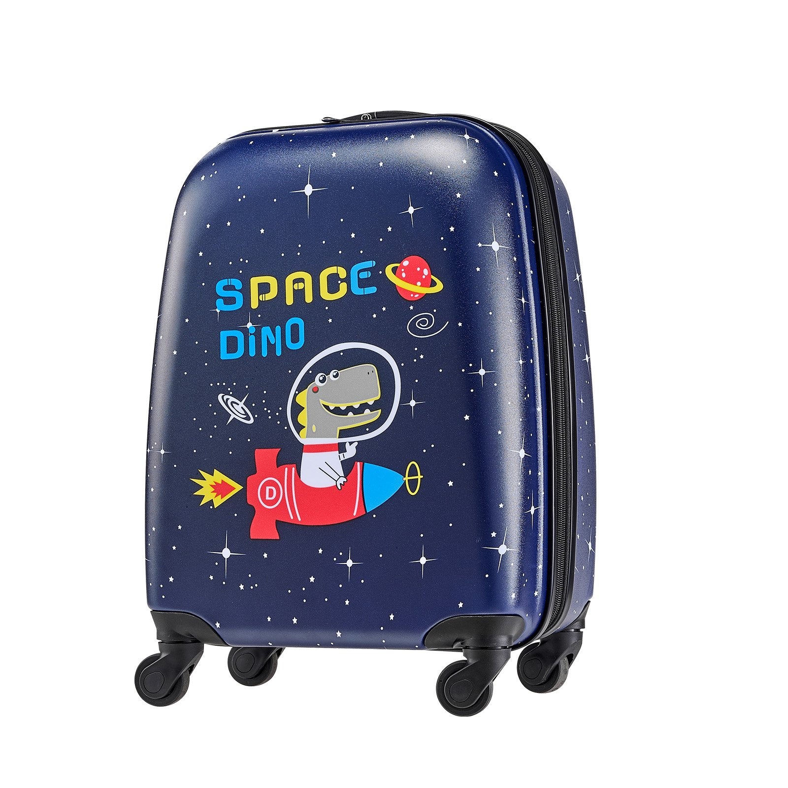 Kids Luggage Set, 2 Piece, 45.7 cm Hardside Rolling Wheels Suitcase with Hard-Shell Backpack, Dinosaur Kids V952-2JTETXLX2PCSJ0HWG001V0