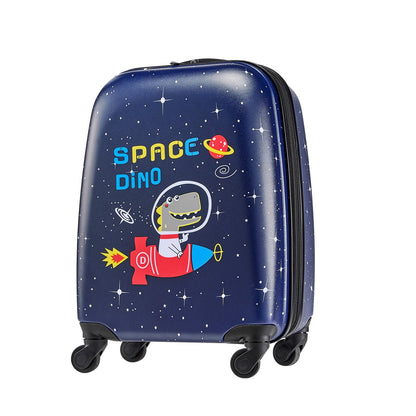 Kids Luggage Set, 2 Piece, 45.7 cm Hardside Rolling Wheels Suitcase with Hard-Shell Backpack, Dinosaur Kids V952-2JTETXLX2PCSJ0HWG001V0