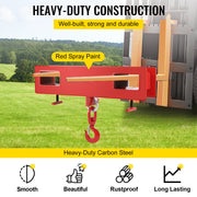 Forklift Lifting Hook 6000 LBS Capacity Forklift Lifting Hoist Swivel Hook Mobile Crane Forklift Attachments V952-2TCCDGJ0000000001V0
