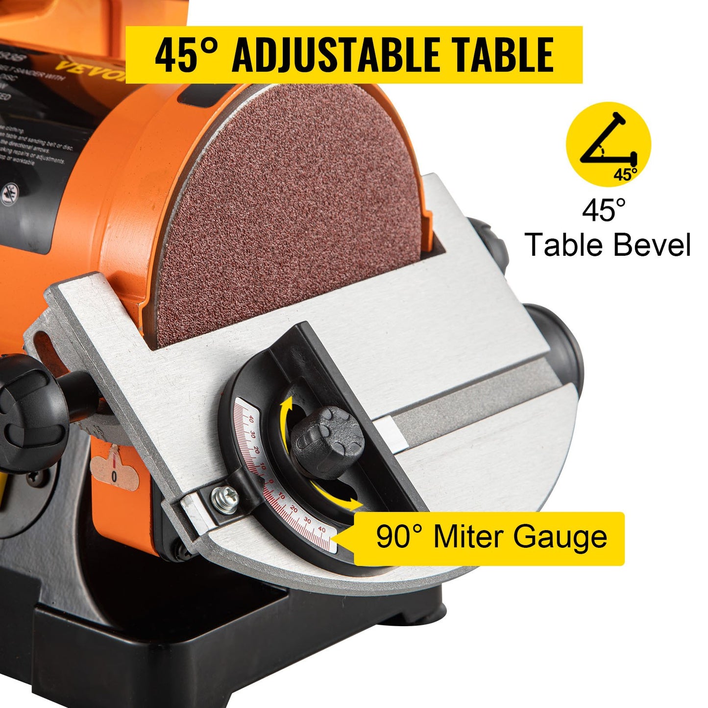 Belt Sander 300W Grinder Sander 1 x 30 Inch Electric Belt & Disc Sander 2950 RPM Variable Speed (300W) V952-300WSGJ0000000001V3