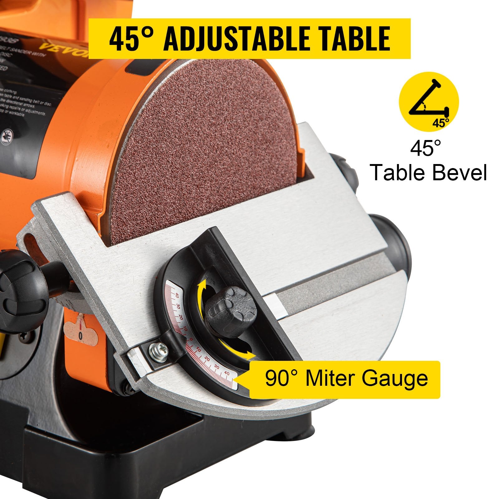 Belt Sander 300W Grinder Sander 1 x 30 Inch Electric Belt & Disc Sander 2950 RPM Variable Speed (300W) V952-300WSGJ0000000001V3