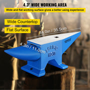 Pro Horn Anvil , 30KG/66.1LBS Weight Steel Anvil Blacksmith Blacksmith Anvil, Portable Rugged Cast Iron Anvil V952-30KGGZ00000000001V0