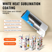 Tumbler Heat Press Machine and Sublimation Tumblers, Tumbler Press Set with 8pcs 20OZ Blank Tumblers, Mug V952-30OZKBJSHBTZ1F1VGV3