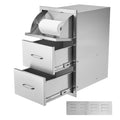 Flush triple access drawer raised style height triple drawer, 76 x 43 cm,stainless steel V952-30X17YC3CBXGCTG01V0