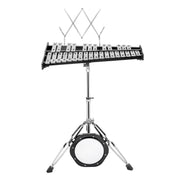 30 Note Glockenspiel Xylophone Bell Kit, Professional Percussion Instrument Set with Mallets, Drum Sticks, V952-30YFZQWZJ8LXX4BJCV0
