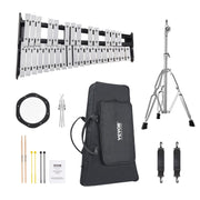 32 Note Glockenspiel Xylophone Bell Kit, Professional Percussion Instrument Set with Mallets, Drum Sticks, V952-32YFZQWZJ8LXVKTIAV0