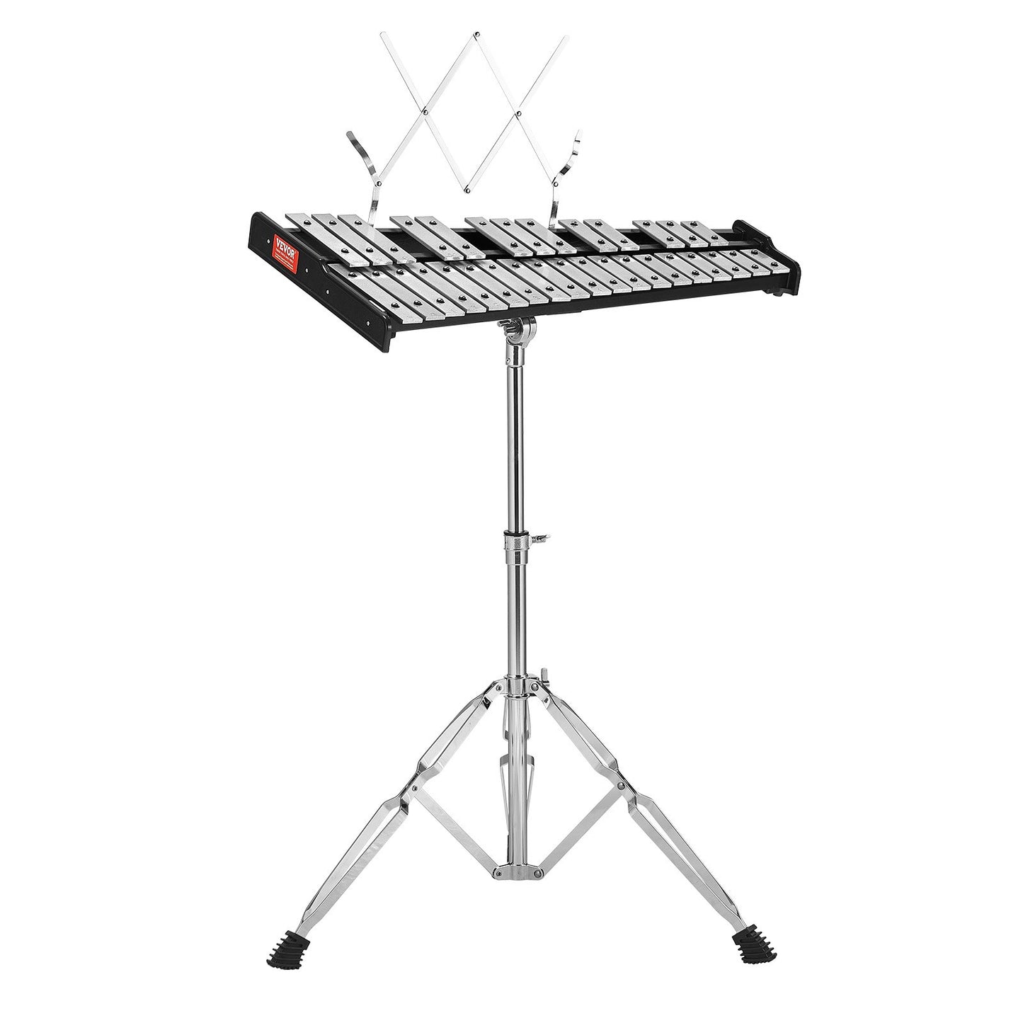32 Note Glockenspiel Xylophone Bell Kit, Professional Percussion Instrument Set with Mallets, Drum Sticks, V952-32YFZQYZJWLX0A1C1V0
