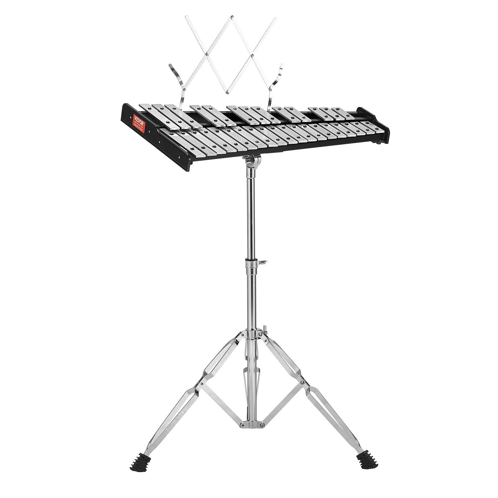 32 Note Glockenspiel Xylophone Bell Kit, Professional Percussion Instrument Set with Mallets, Drum Sticks, V952-32YFZQYZJWLX0A1C1V0