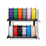 Wall Mount Printer Filament Storage Rack, 2-Tier Wall Bracket Storage Shelf, Rolling Filament Spool Holders V952-3DDYSNJHSECBXUUA2001V0