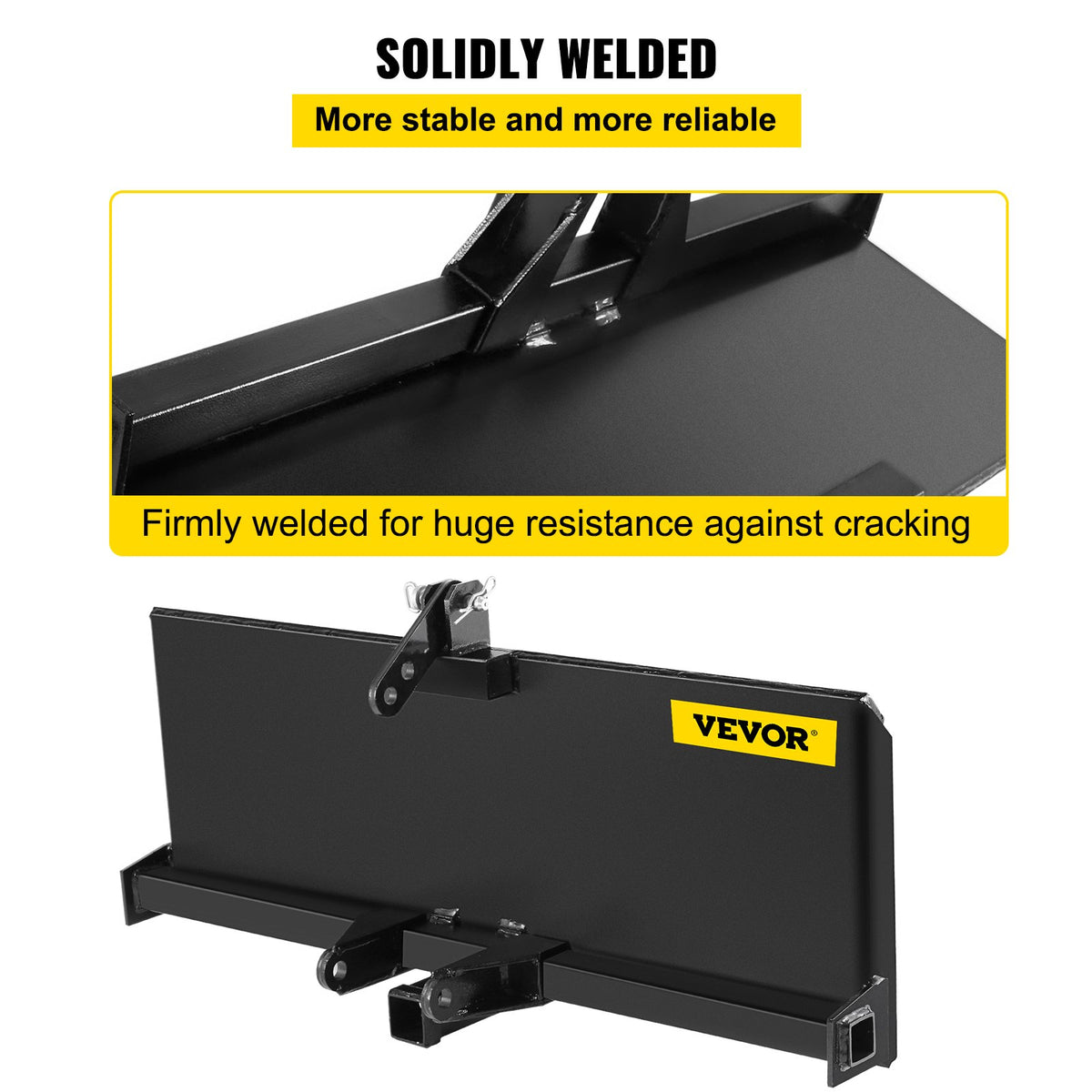 3 Point Attachment Adapter Skid Steer Trailer Hitch Front Loader Case V952-3DSPZZB0000000001V0