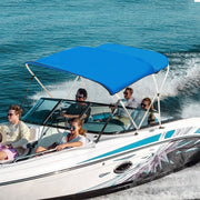 3 Bow Bimini Top Boat Cover, 900D Polyester Canopy with 1" Aluminum Alloy Frame, Waterproof and Sun Shade, V952-3GCYZYP6L616QR5XQV0