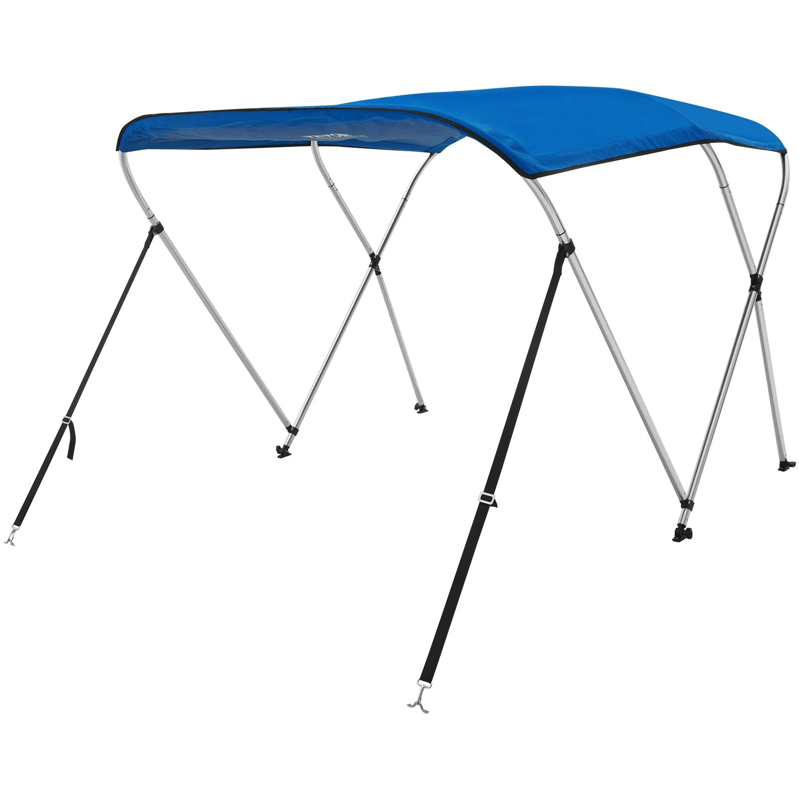 3 Bow Bimini Top Boat Cover, 900D Polyester Canopy with 1" Aluminum Alloy Frame, Waterproof and Sun Shade, V952-3GCYZYP6L616QR5XQV0
