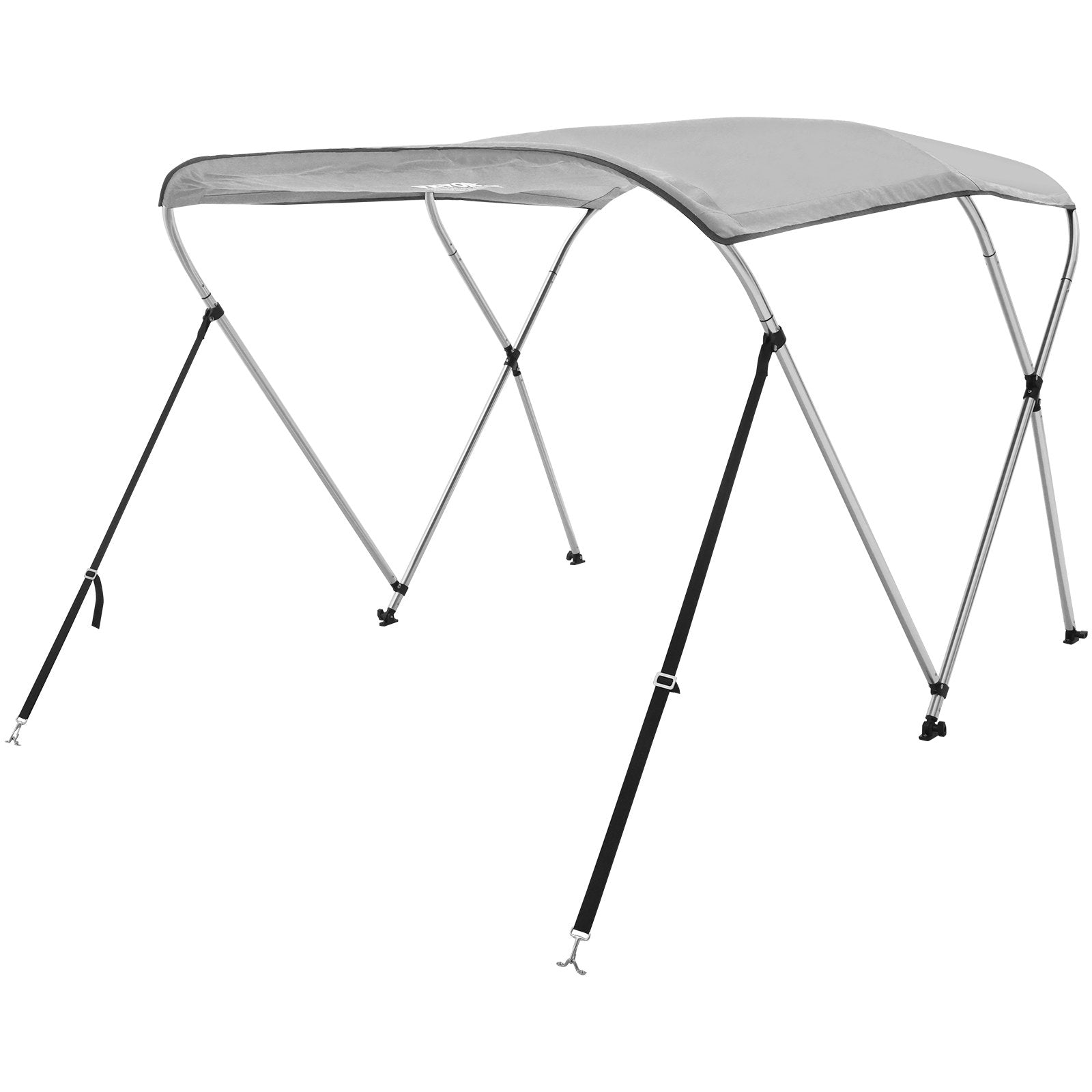 3 Bow Bimini Top Boat Cover, 900D Polyester Canopy with 1" Aluminum Alloy Frame, Waterproof and Sun Shade, V952-3GCYZYP6L677QR7NKV0