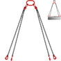Chain Sling 5/16" X 10' Engine Lift Chain G80 Alloy Steel Engine Chain Hoist Lifts 3 Ton with 4 Leg Grab V952-3MSGLT00000000001V0