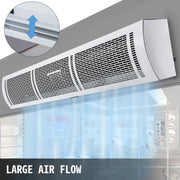 900mm Overhead Door Electric Air Curtain w/Limit Switch 3 Speeds Commercial V952-3SFLJ36YC00000001V3