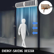 Air Curtain Door Air Curtain, 3 Adjustable Speeds 60-Inch Air Curtain Commercial V952-3SFLJ60YC00000001V3