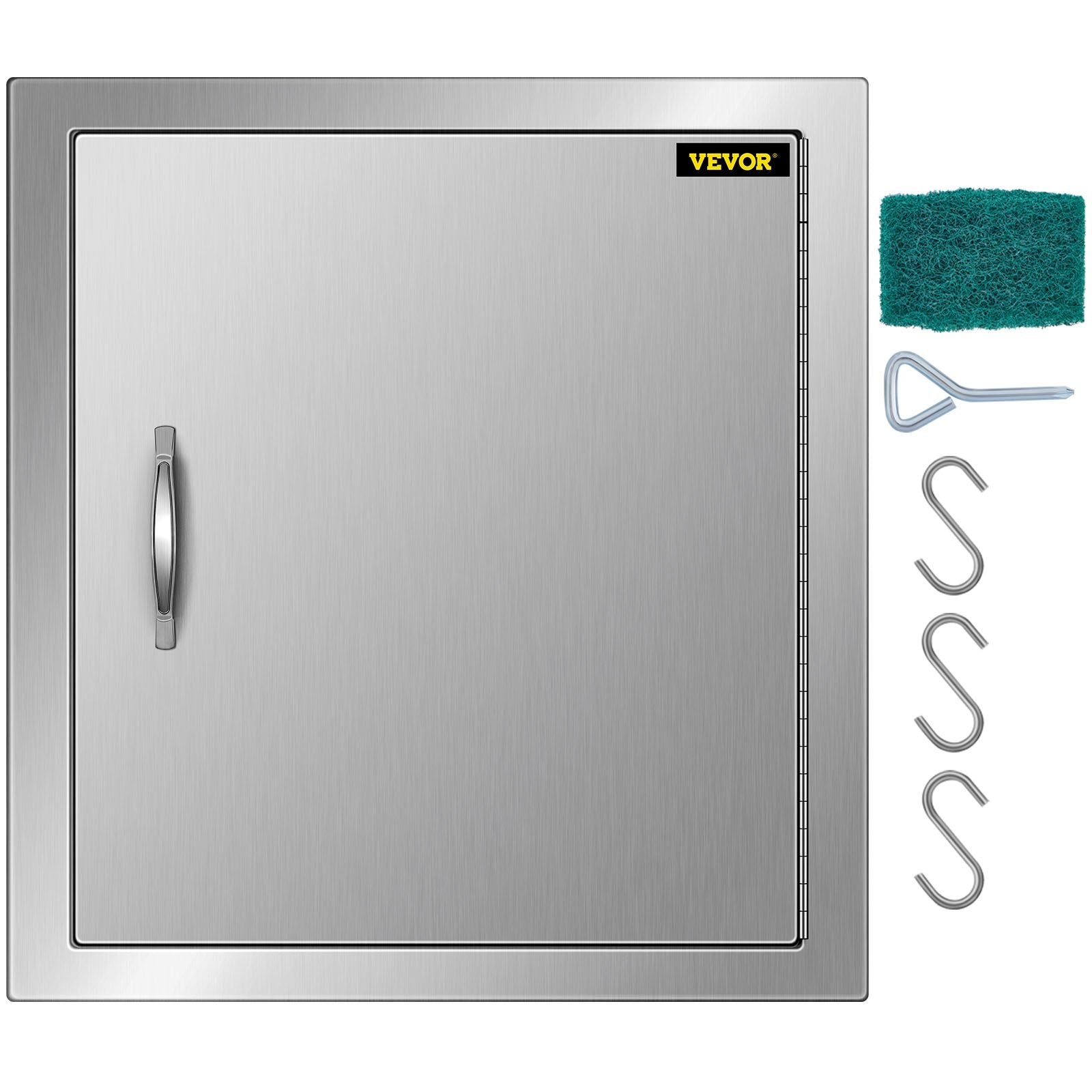 46X51CM Outdoor Kitchen BBQ Door Commercial Stainless Steel Single Access Door V952-3X20X18CGM0000001V0