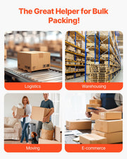 Packing Tape 18 Rolls 65 Yards Heavy Duty Clear Packing Tapes 2.7 Mil V952-3YCXFXJDTM18YGD8MV0