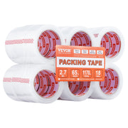 Packing Tape 18 Rolls 65 Yards Heavy Duty Clear Packing Tapes 2.7 Mil V952-3YCXFXJDTM18YGD8MV0