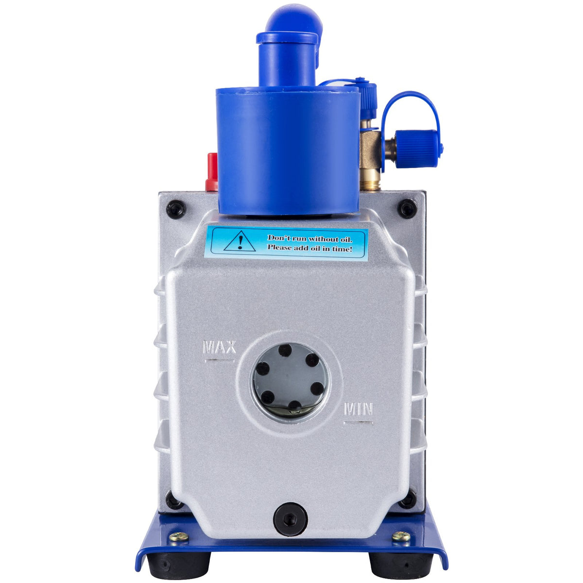 Vacuum Pump 4.8CFM 1/3HP Air Vacuum Pump HVAC A/C Air Refrigerant Rotary Vane Vacuum Pump Single Stage 4 V952-4.8CFM1/3HPZKB3F1V3