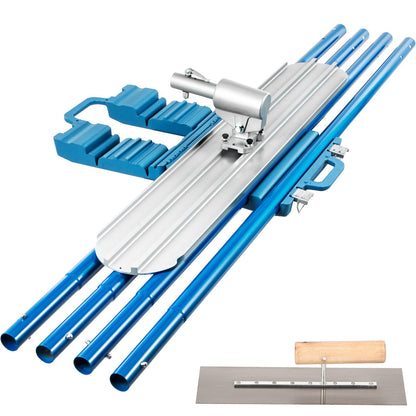 Bull Float Magnesium Concrete Float 48 x 8" Round End Concrete Float Tool Cement Tool Bull Concrete Kit Bull V952-48CSNMZ48X8TYDGJBV0