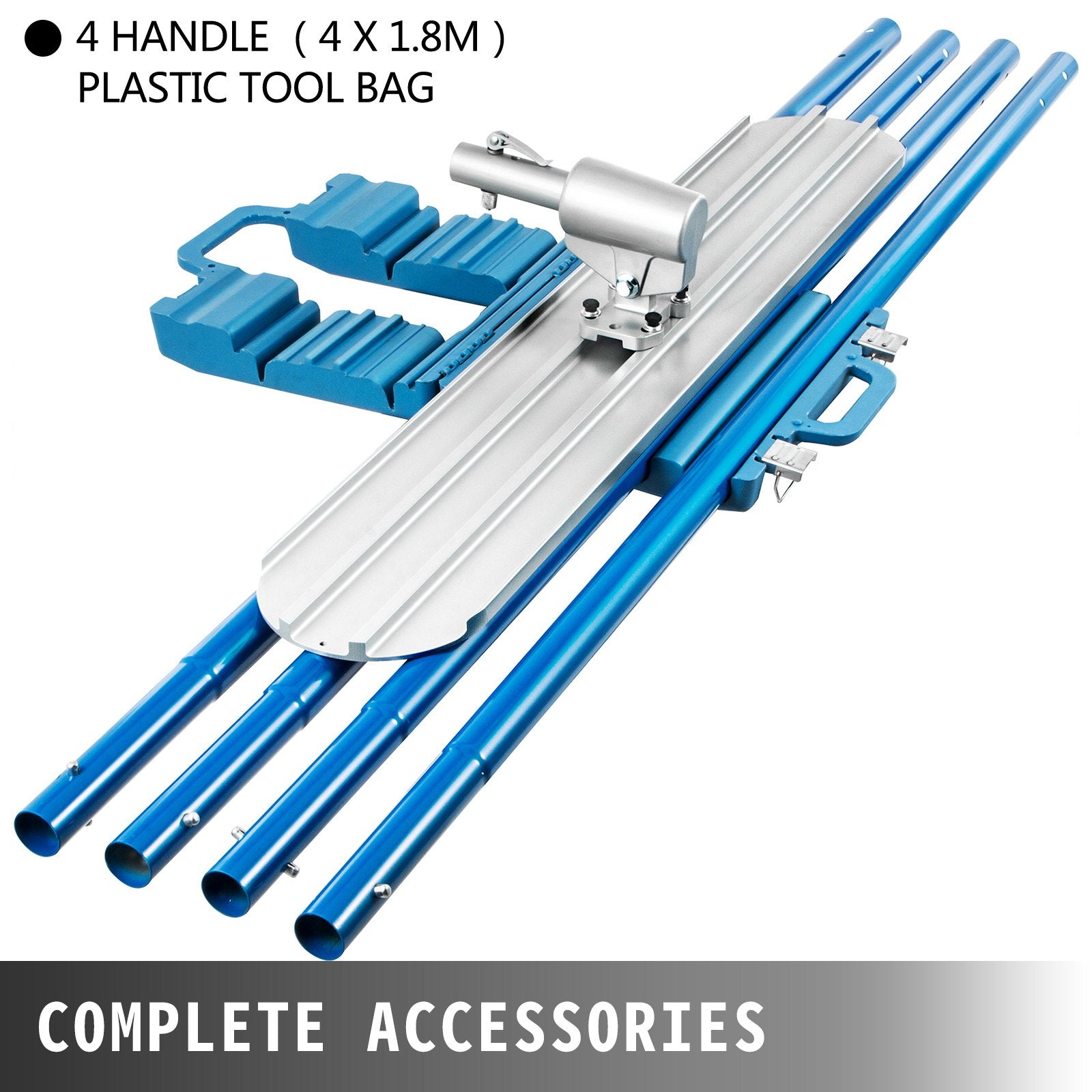 Bull Float Magnesium Concrete Float 48 x 8" Round End Concrete Float Tool Cement Tool Bull Concrete Kit Bull V952-48CSNMZ48X8TYDGJBV0