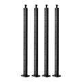 4-Pack Cable Railing Post, 1067x25x50 mm Horizontal-Hole Deck Railing Post with Pre-Drilled Holes, Stainless V952-4JZLGZXHS106REP67001V0