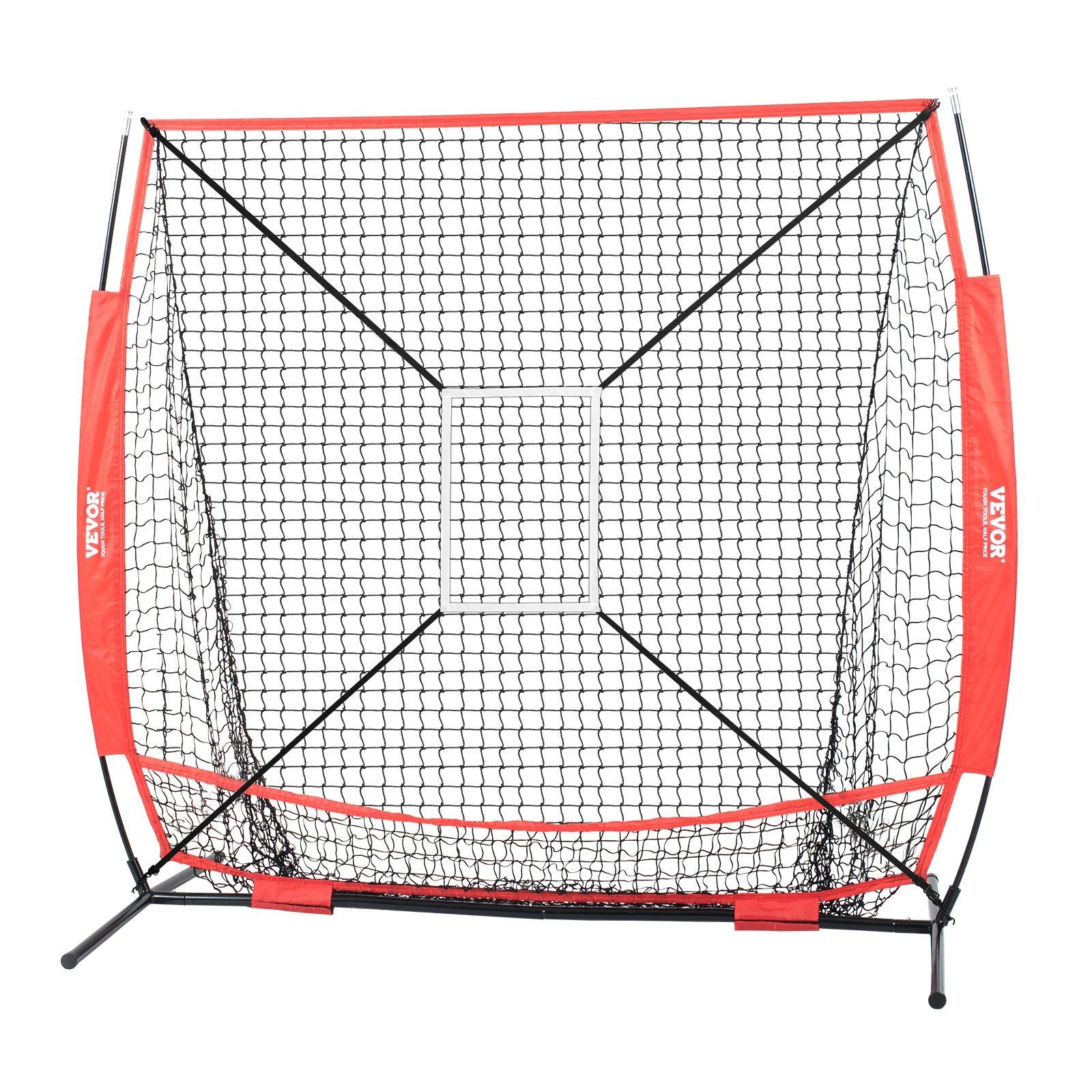 5x5 Baseball Softball Practice Net, Portable Baseball Training Net for Hitting Batting Catching Pitching, V952-55YCDKQDDPJXEZXRVV0